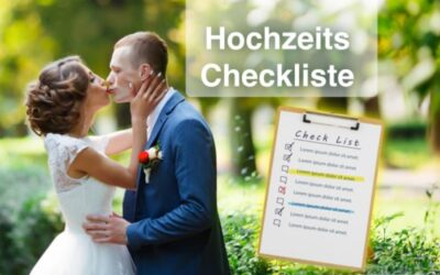 Checkliste Hochzeit