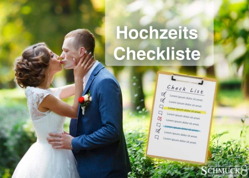 Checkliste Hochzeit