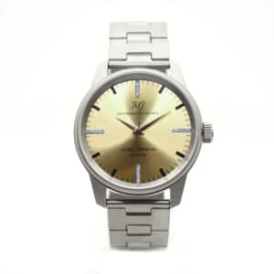 Maximilian James Automatic in Royal Gold front